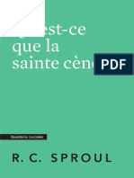 Qu Est-Ce Que La Sainte Cene - R C Sproul