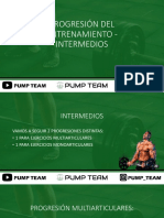 Progresión Del Entrenamiento - Intermedios