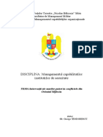 Intervenții Ale Marilor Puteri În Conflictele Din Orientul Mijlociu-Teodorescu