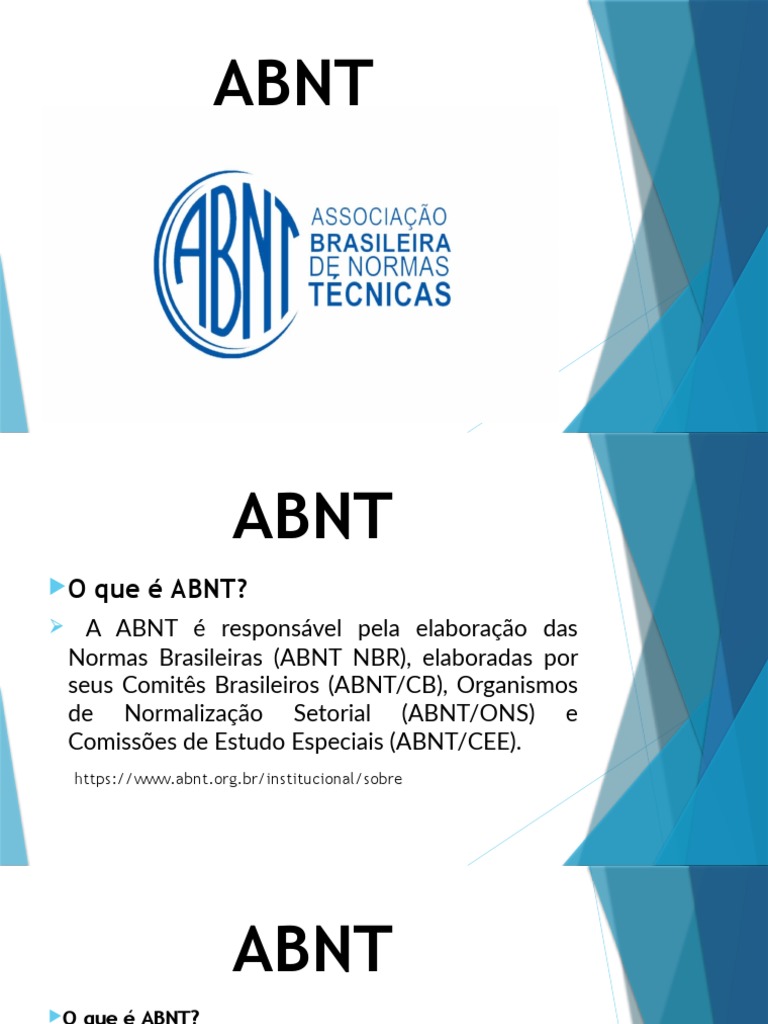 Normas ABNT para TCCs e Trabalhos Científicos | PDF | Arte | Tecnologia ...