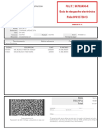 R.U.T.: 96792430-K Guía de Despacho Electrónica Folio Nº81373813