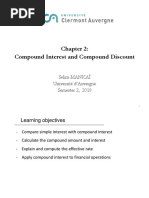 Compound Interest and Compound Discount