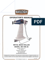 Metal Bead Roller Manual