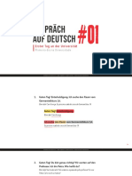 #01 Gespräch Auf Deutsch PDF
