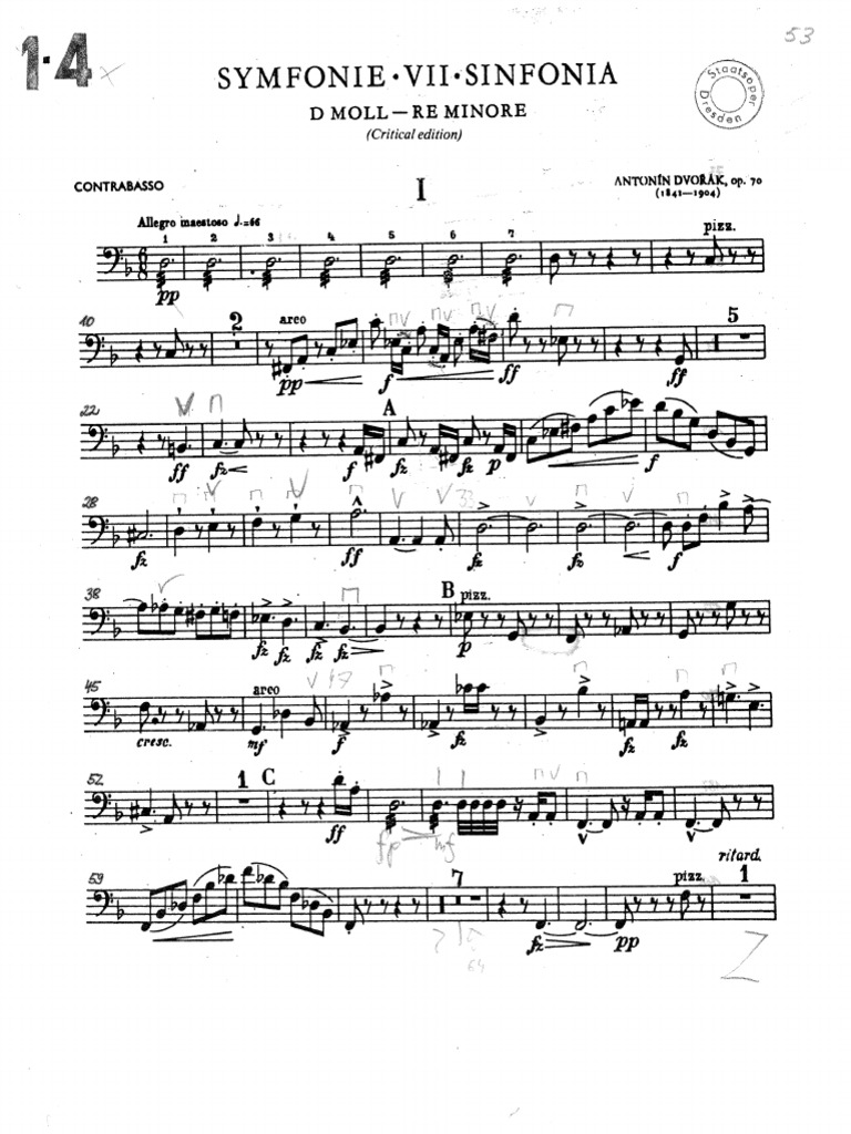 Dvorák Symphony No.7 PDF