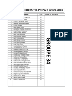 Groupage Cours Tel Prepa B-2022-2023