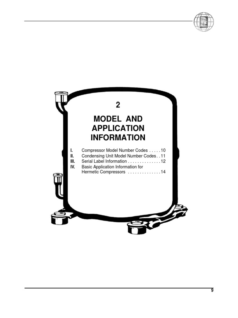TECUMSEH Model Number Codes PDF Air Conditioning Heat Pump