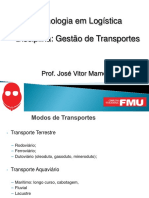 Transportes - Modos de Transportes - 2017 - 2