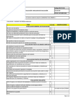 Hse - Fo-021 Evaluación Simulacro de Evacuacion