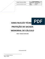 Dimensionamento Proteção de Sacada