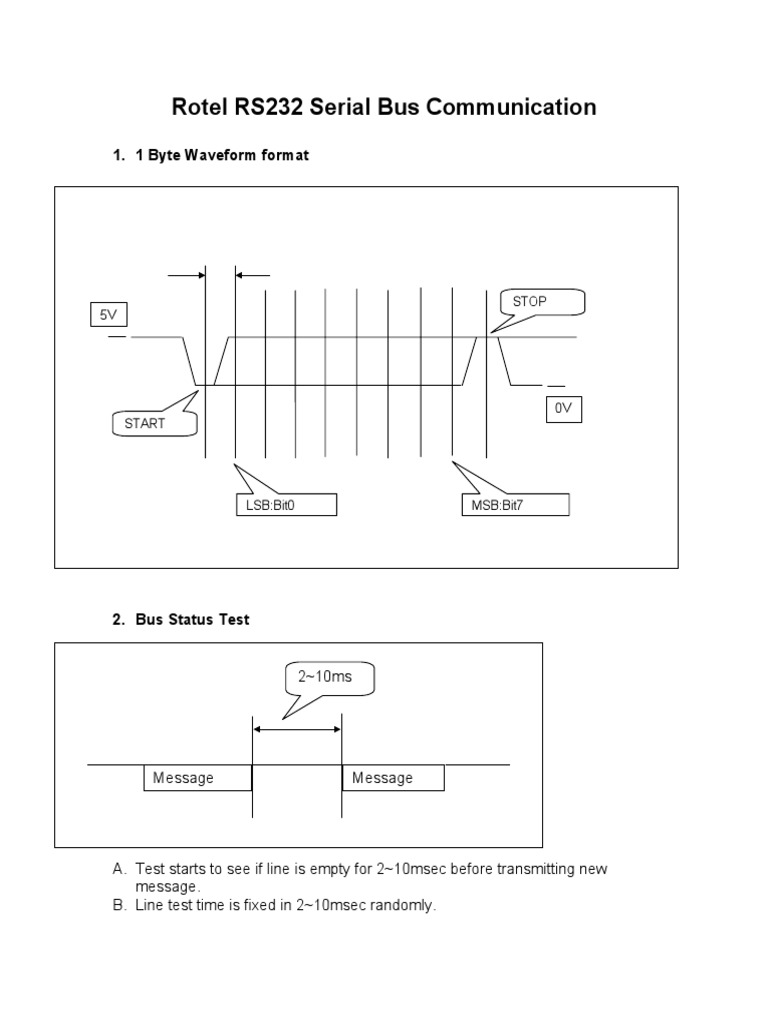 Protocole Rs232 Pdf _ Bit De Parité Rs232 – KMFLVO