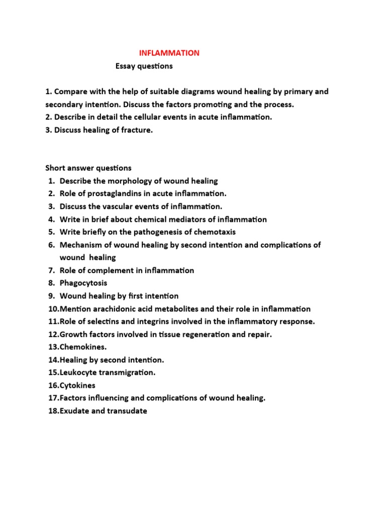 Inflammation | PDF | Self-Improvement | Wellness