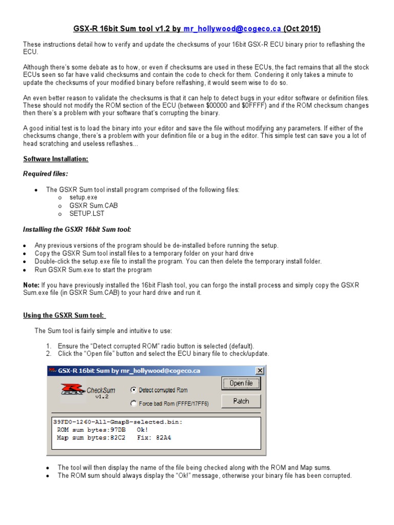 Gsxr sum pdf computer file system software