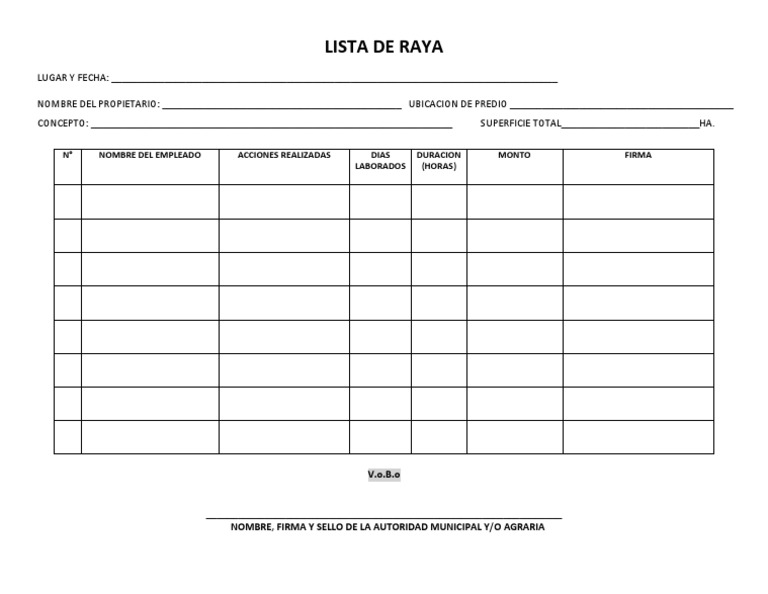 Lista de Raya 2021 Final | PDF