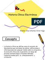 Historia Clínica Electrónica -Hugo Diaz