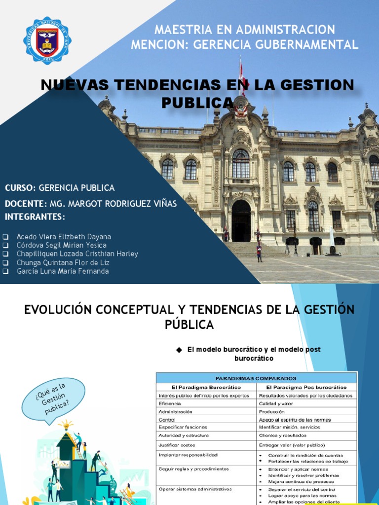 Grupo 2 Nuevas Tendencias en La Gestion Publica | PDF | Gobierno E ...