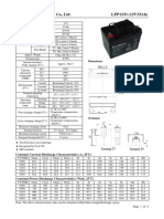 Firtspower 12V 33ah - LFP1233