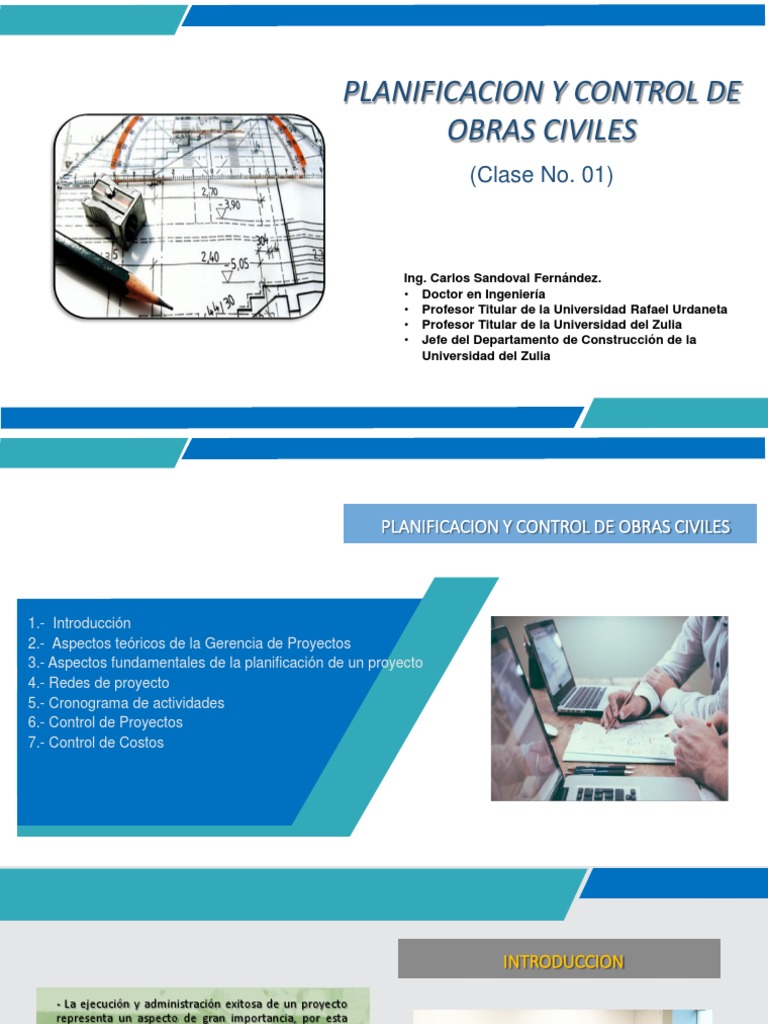 Planificación y Control de Obras Civiles | PDF | Planificación | Business