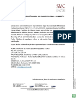 473595.3 - Declaração de Inexistência de Impedimento Legal PUC Minas X Mun. São João Da Boa Vista-VersaoImpressao