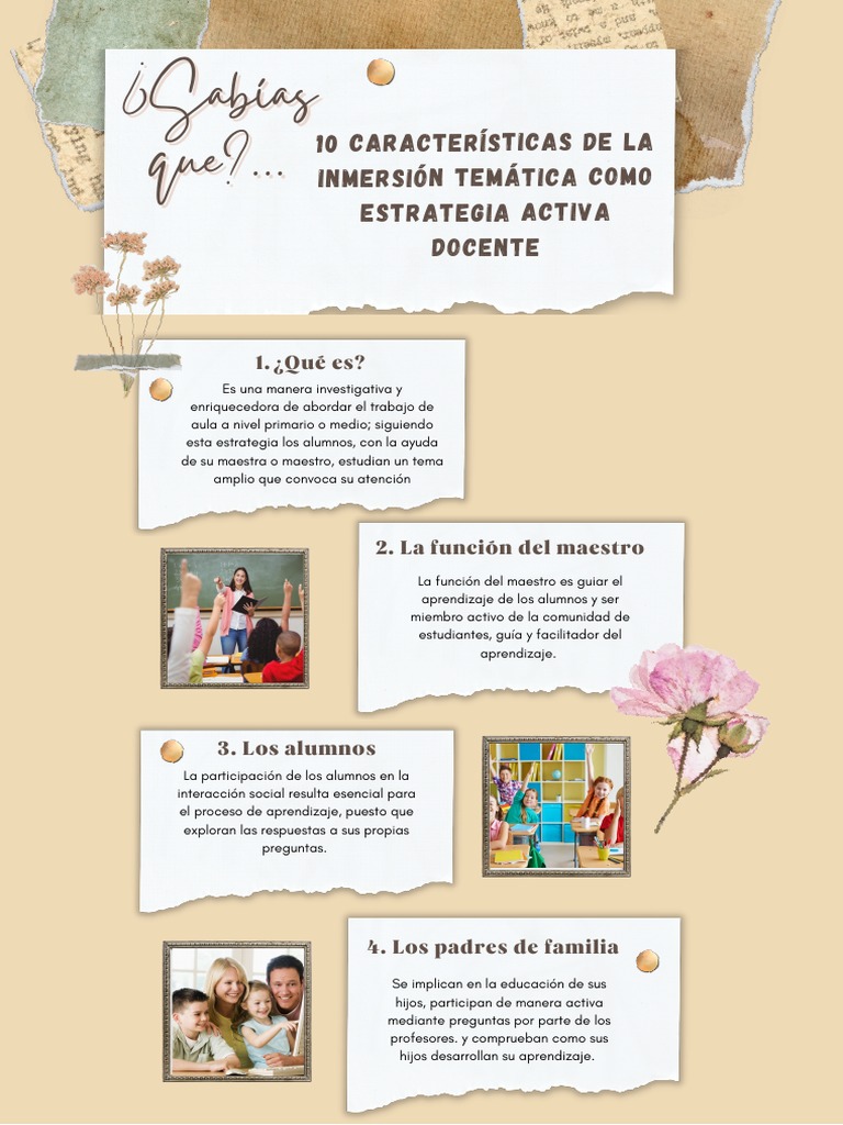 ¿Sabías Que... Inmersión Temática - 011655 | PDF | Aprendizaje | Evaluación
