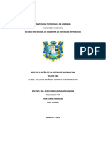 Análisis y Diseño de Un Sistema de Información Telcom U&R