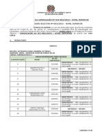 Resultado Da Convocação #018-002-2023 Superior