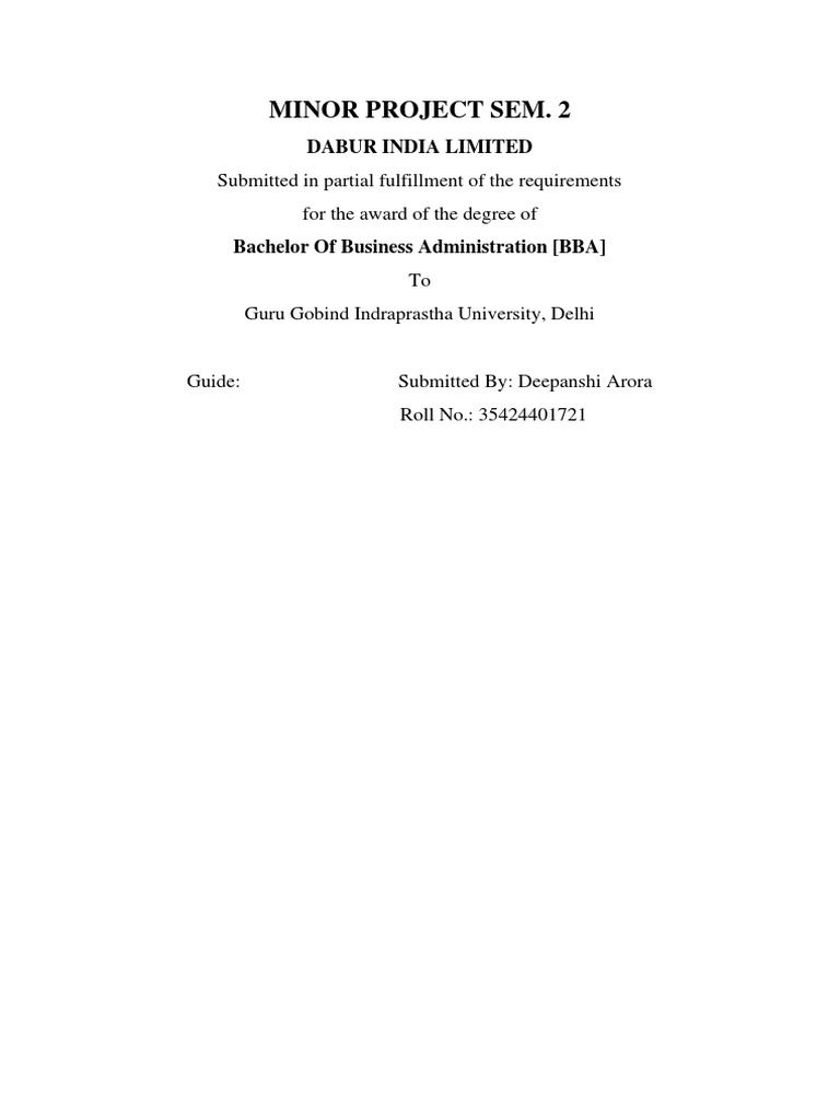 Minor Project | PDF