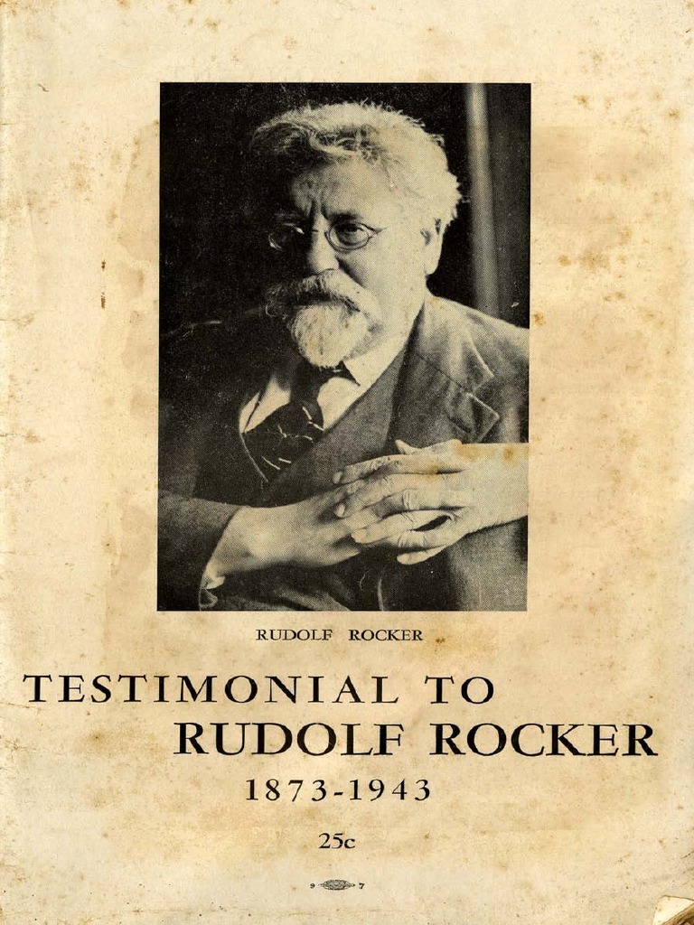 Rudolf Rocker: Das Nationale Einheitsphantom – ATQXZT