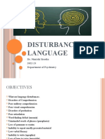 Disturbances of Language