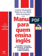Resumo Manual para Quem Ensina Ingles Sonia Assumpcao Cristina Schumacher Philip White