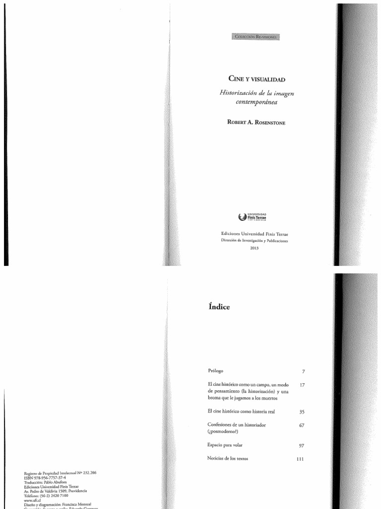 Robert Rosenstone - Cine y Visualidad | PDF