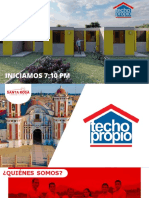 Charla Techo Propio Fátima Yampufé