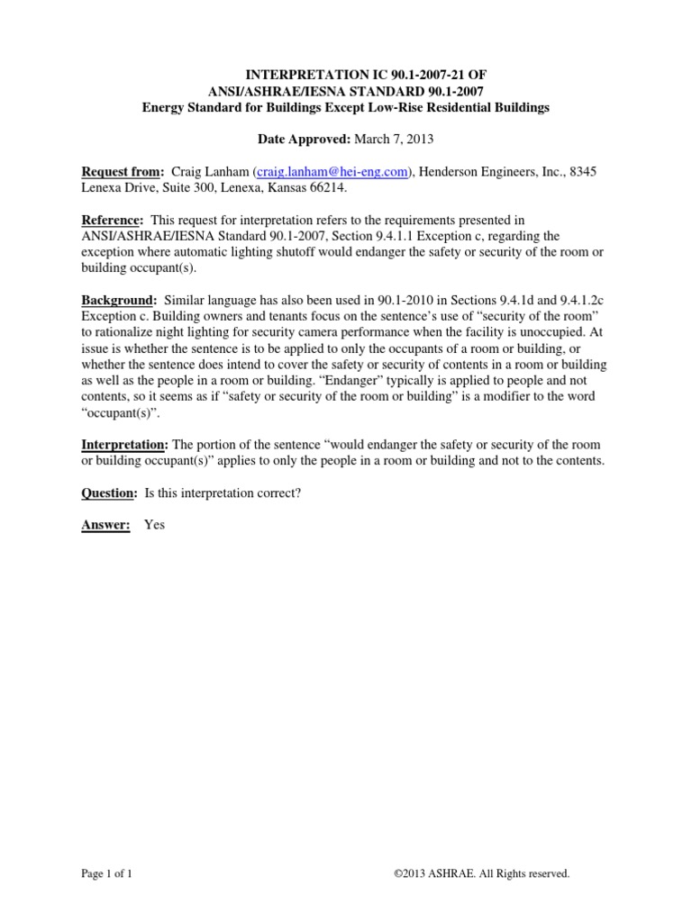 Ashrae ic 90 1 2007 21 pdf