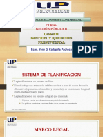 Curso: Gestión Pública Ii: Escuela Profesional de Economia Y Contabilidad