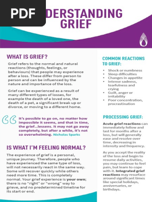 Understanding Grief DYL