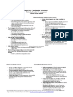 Sample Care Coordination Agreement