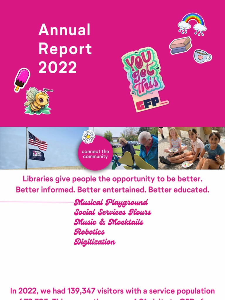 2022 Grand Forks Library Board Annual Report PDF