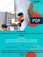 Modul 1 Potensi Produk Dalam Negeri Dalam Pembangunan Nasional