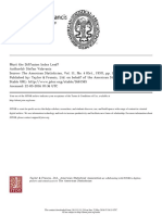 The American Statistician Volume 11 Issue 4 1957 (Doi 10.2307 - 2681585) Stefan Valavanis - Must The Diffusion Index Lead