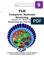 TLE - ICTCSS9 - q4 - CLAS4 - Evaluate The Testing Process - v2FOR QA Alfredo Paduga JR 1