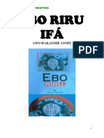 Ebo Riru de Oyo Libro