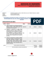 Mantenimeinto A Algibe - Primaria Franciso I. Madero