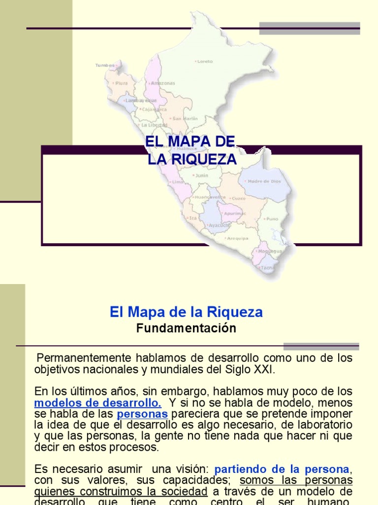 Mapa de La Riqueza | PDF | Capital social | Sociedad
