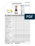 Check List Cinto Paraquedista e Talabarte