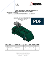 17072-MMA-01 REV - 0 Manual de Mantenimiento