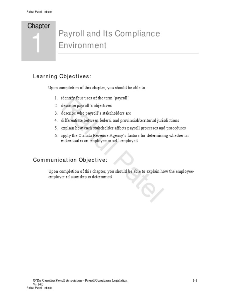 Payroll Compliance and Legislation PDF Payroll Tax Payroll