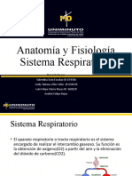 Anatomía y Fisiología Sistema Respiratorio