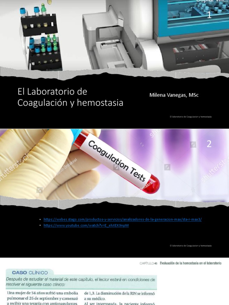 5 2023 El Laboratorio de CoagulaciÃ N y Hemostasia | PDF | Coagulación ...