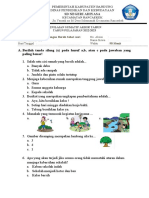 Soal Psat Kelas 1 Tema 6