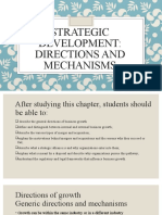Strategic Development Directions and Mechanism